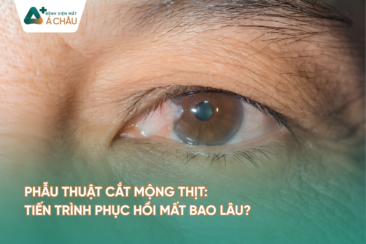 PHẪU THUẬT CẮT MỘNG THỊT: TIẾN TRÌNH PHỤC HỒI MẤT BAO LÂU?